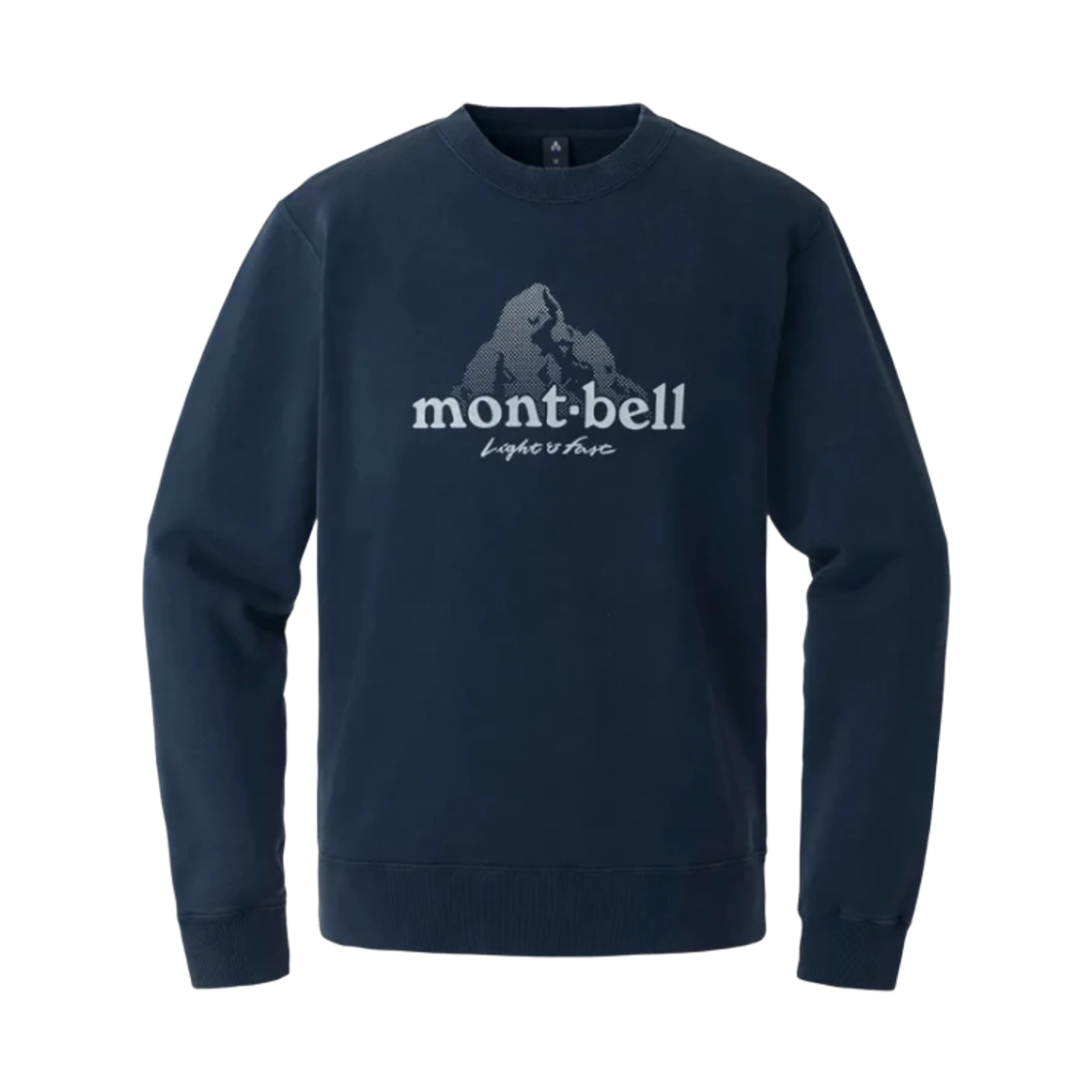 2104864 Montbell Washed Out Cotton Sweatshirt #1 Navy