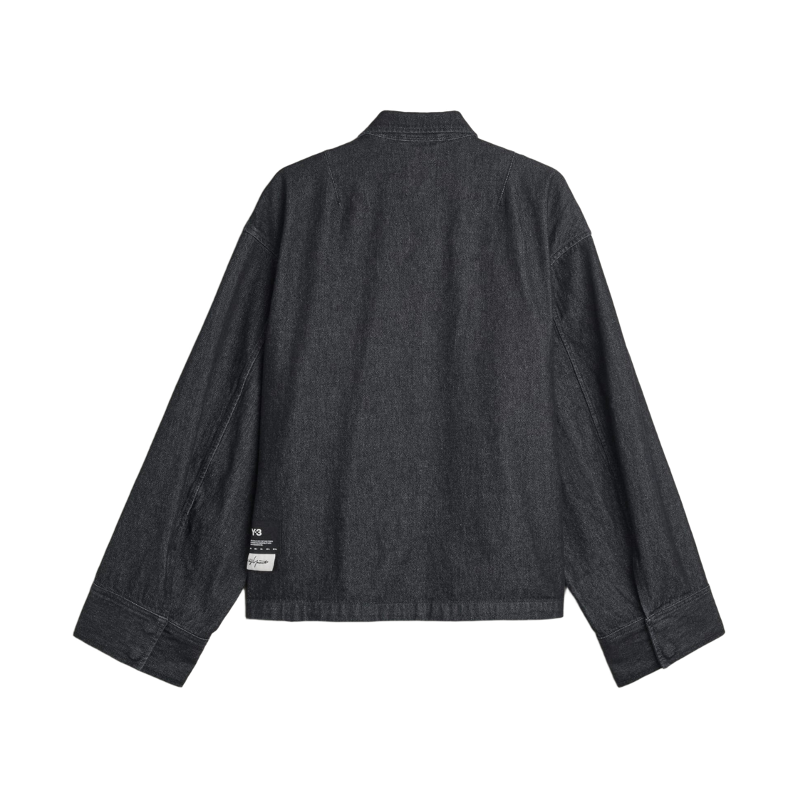 (W) Y-3 데님 블루종 자켓 블랙((W) Y-3 Denim Blouson Jacket Black) - 2