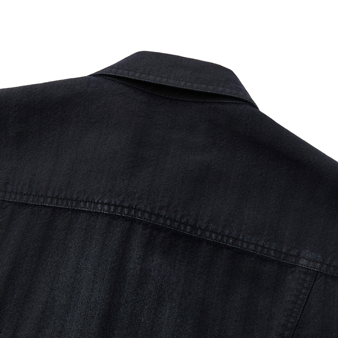 엠엠아이씨 릿지 헤링본 셔츠 네이비(MMIC Ridge Herringbone Shirt Navy) - 6
