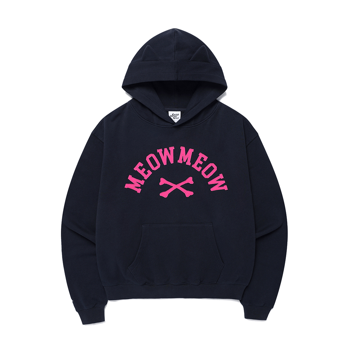 카비시 미야오 미야오 캣 이어 후디 네이비(CAVISH Meow Meow Cat Ear Hoodie Navy)