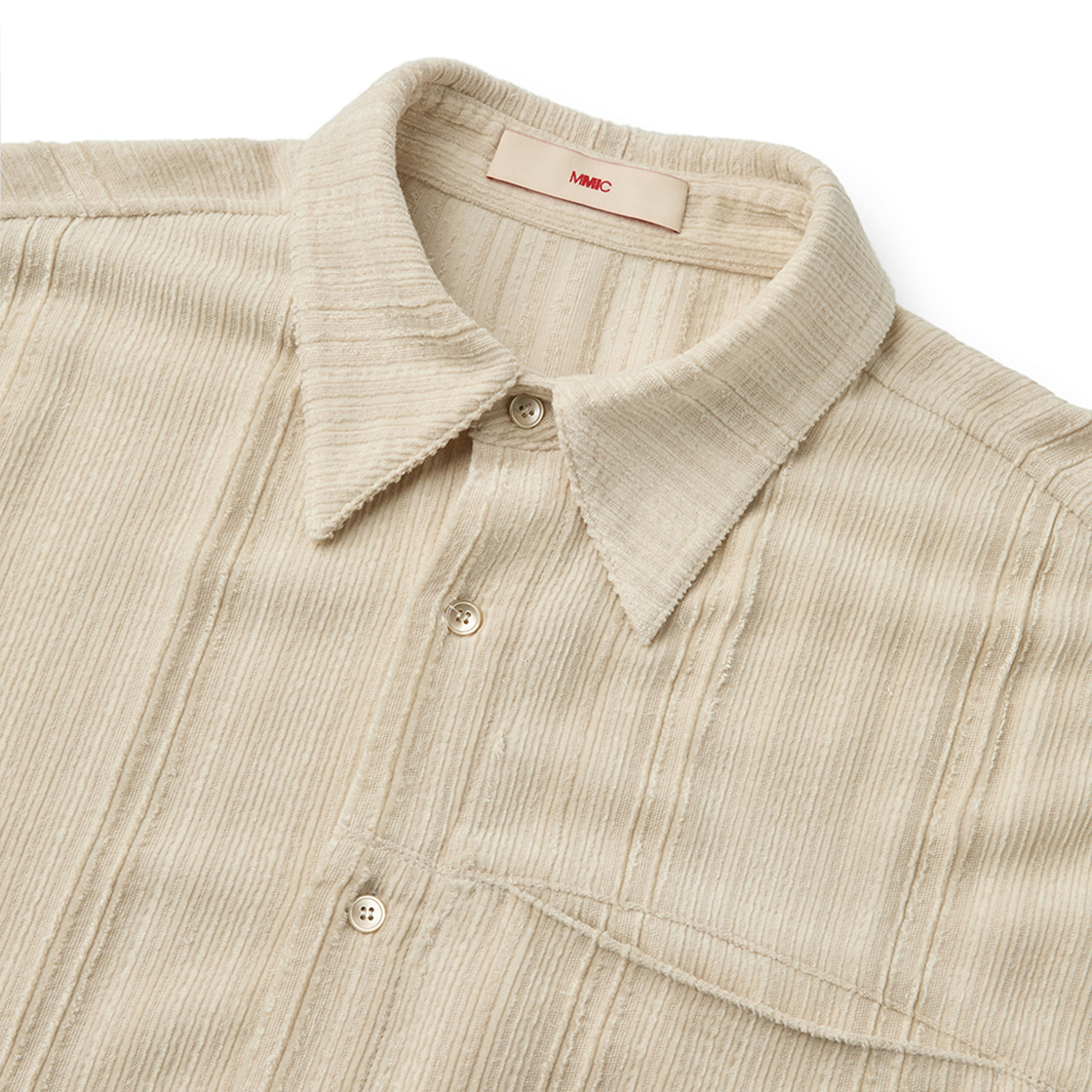 엠엠아이씨 드레이프 셔츠 아이보리(MMIC Drape Shirt Ivory) - 2