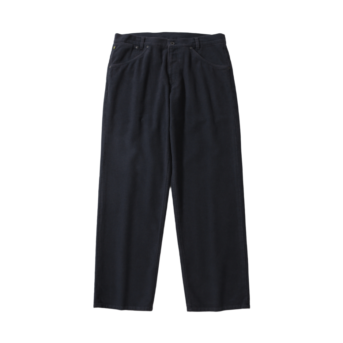 HM25AW-PT02 humorous account 5P Moleskin Pants Navy Washed