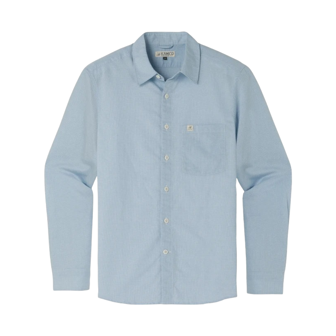 2104492 Montbell Kamico Long Sleeve Shirt Light Blue