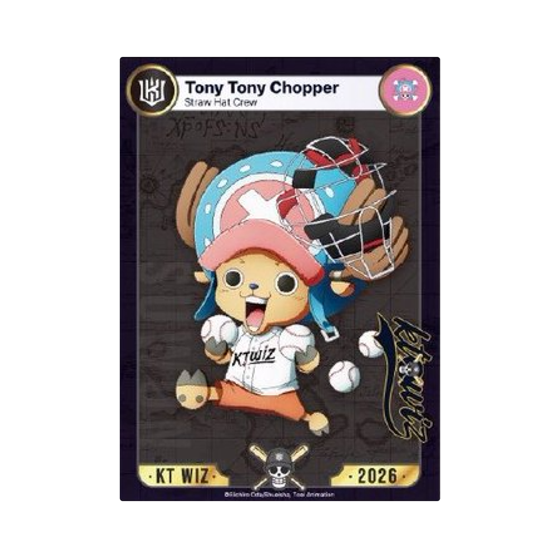 - KT Wiz x One Piece Tony Tony Chopper Photo Card