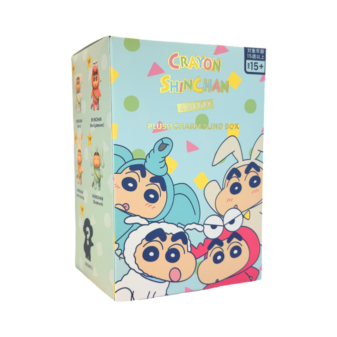 - Casetify x Crayon Shin-Chan Crayon Shin-chan Plush Charm Sealed Case (1 Blind Box)