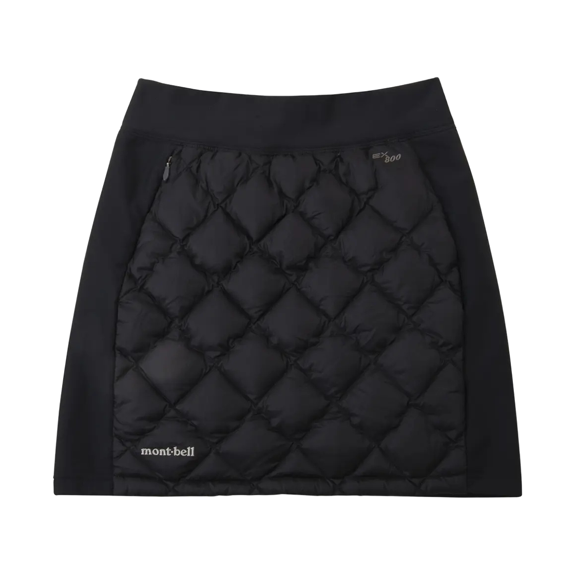 2305128 (W) Montbell Superior Down Trail Skirt Black