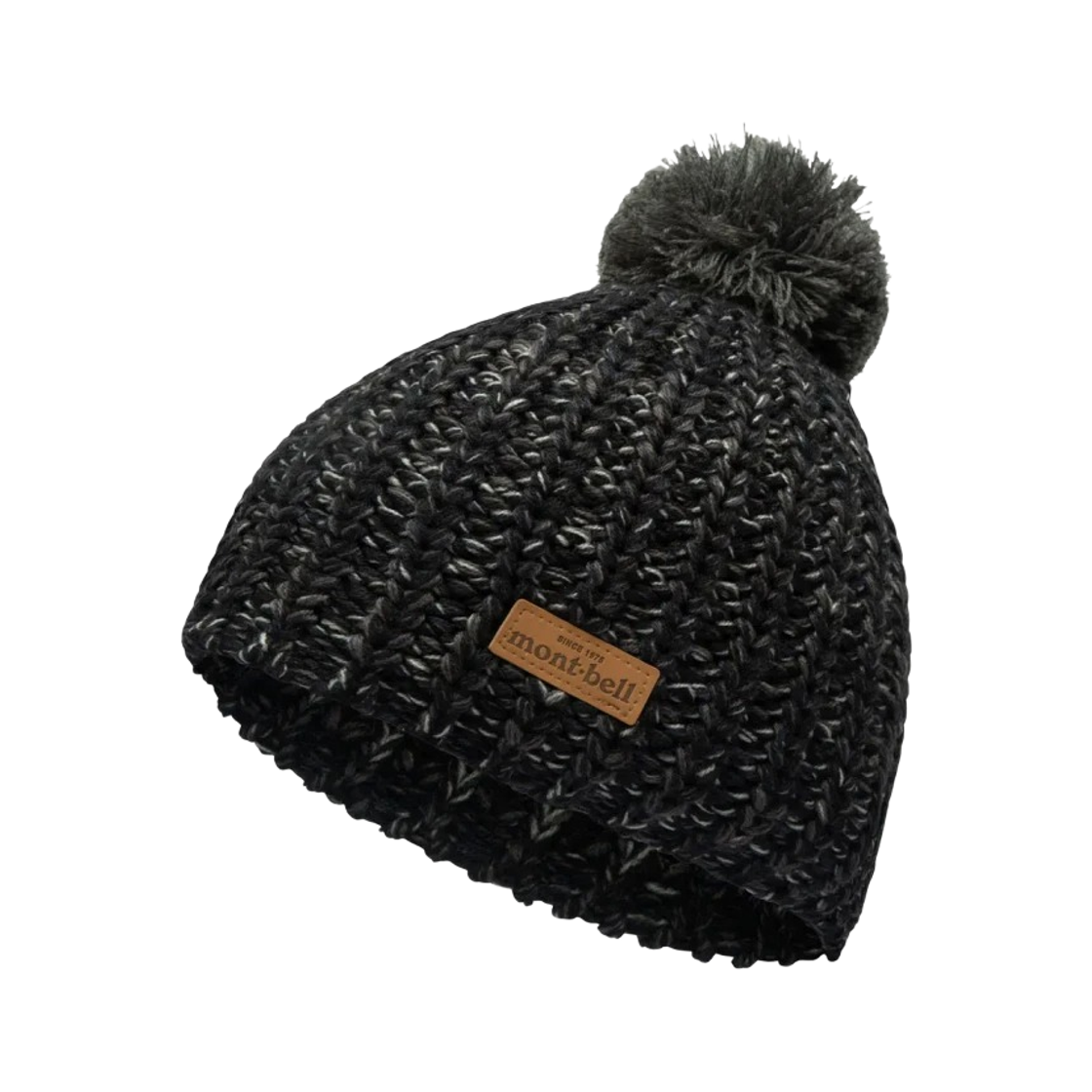 1118745 Montbell Low Gauge Knit Cap #1 Dark Gray