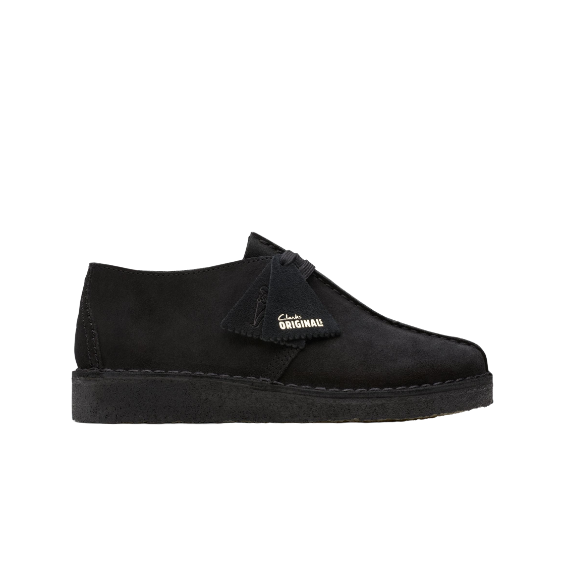 261-88319 Clarks Desert Trek Black Suede