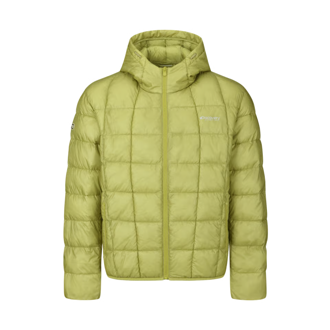 DMPD75066-OLL Discovery Expedition Olvert Hooded Light Puffer Jacket Olive