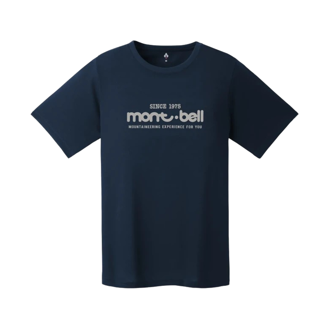 1114008 (W) Montbell Wickron Logo 50th Anniversary T-Shirt Navy
