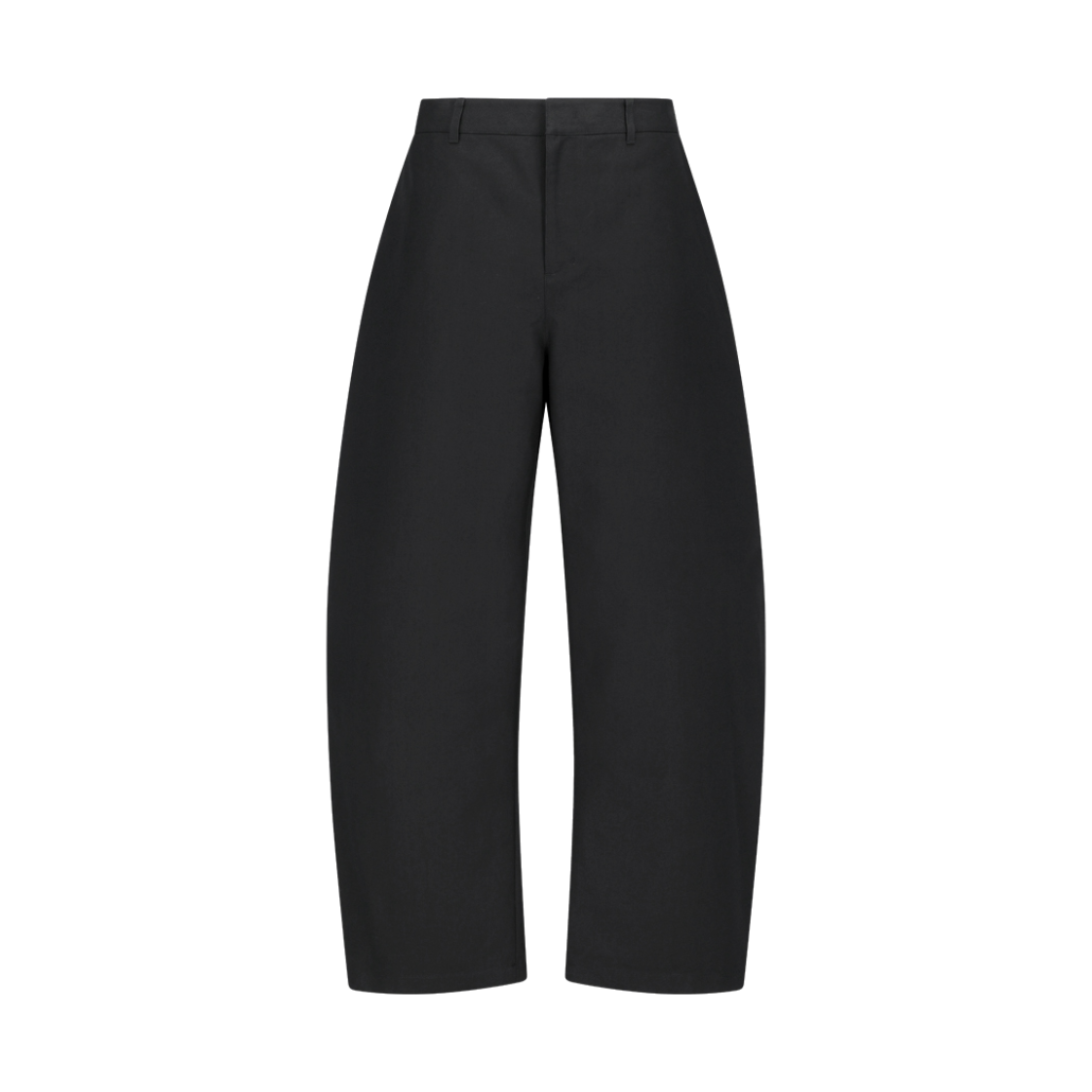 KM6DPALAM46BK Amomento Men's Curved Long Pants Black - 26FW