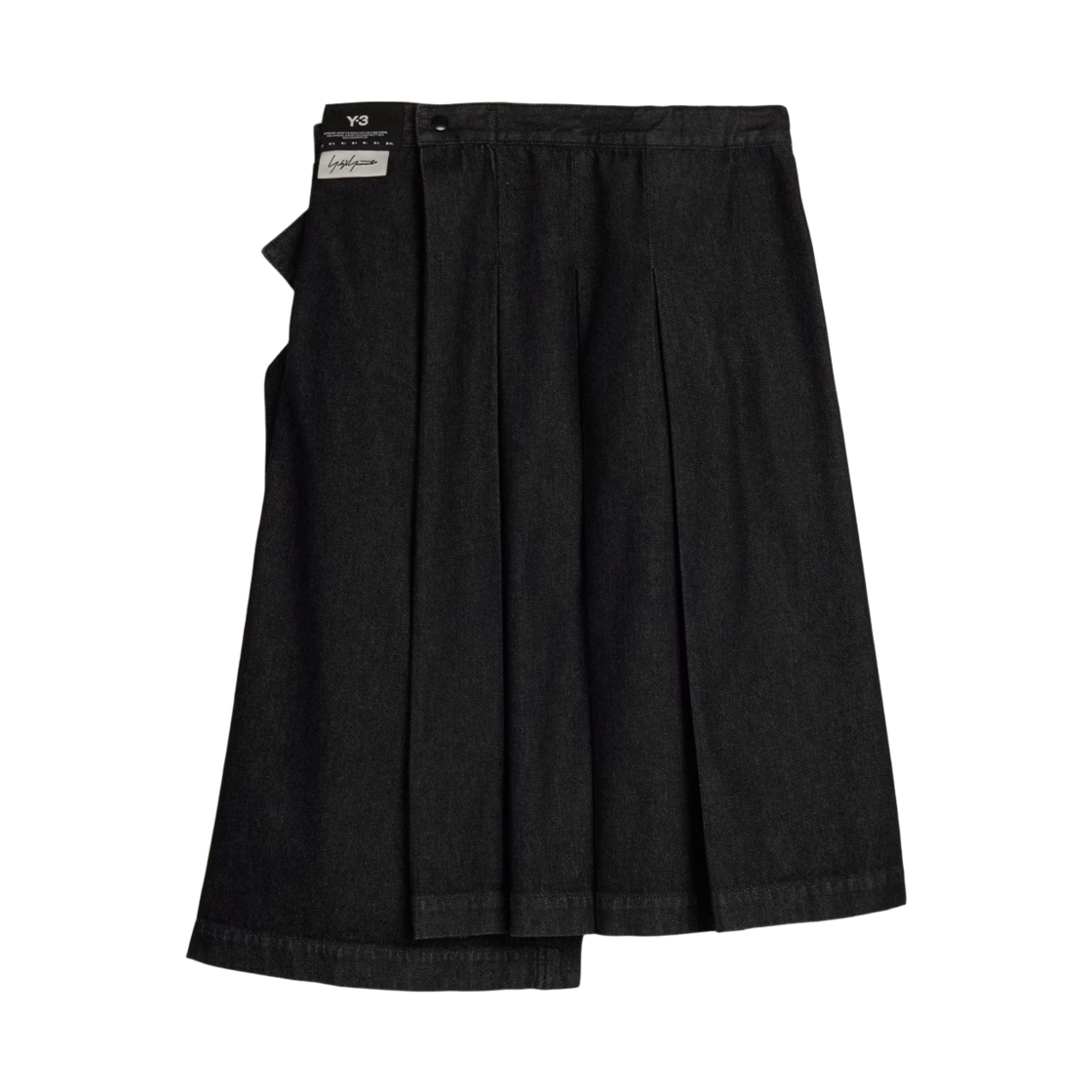 (W) Y-3 데님 스커트 블랙((W) Y-3 Denim Skirt Black) - 2