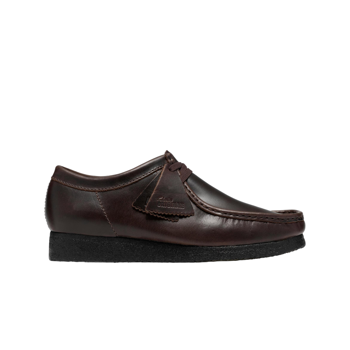 263-29513 Clarks Wallabee Black Brown Leather
