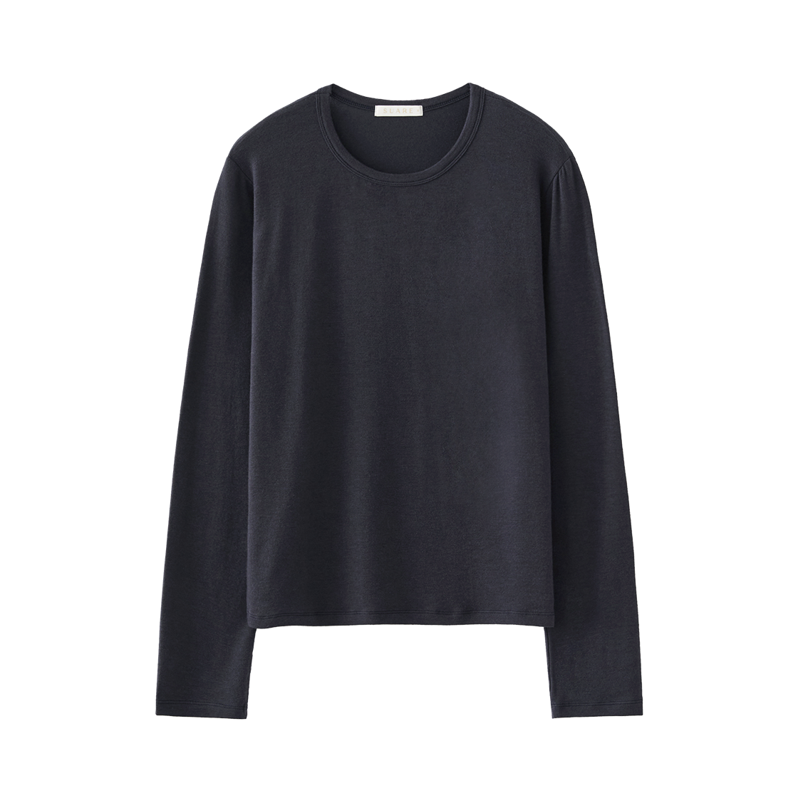 SBF3TS04WCC (W) Daily Wool Tencel Long Sleeve Charcoal