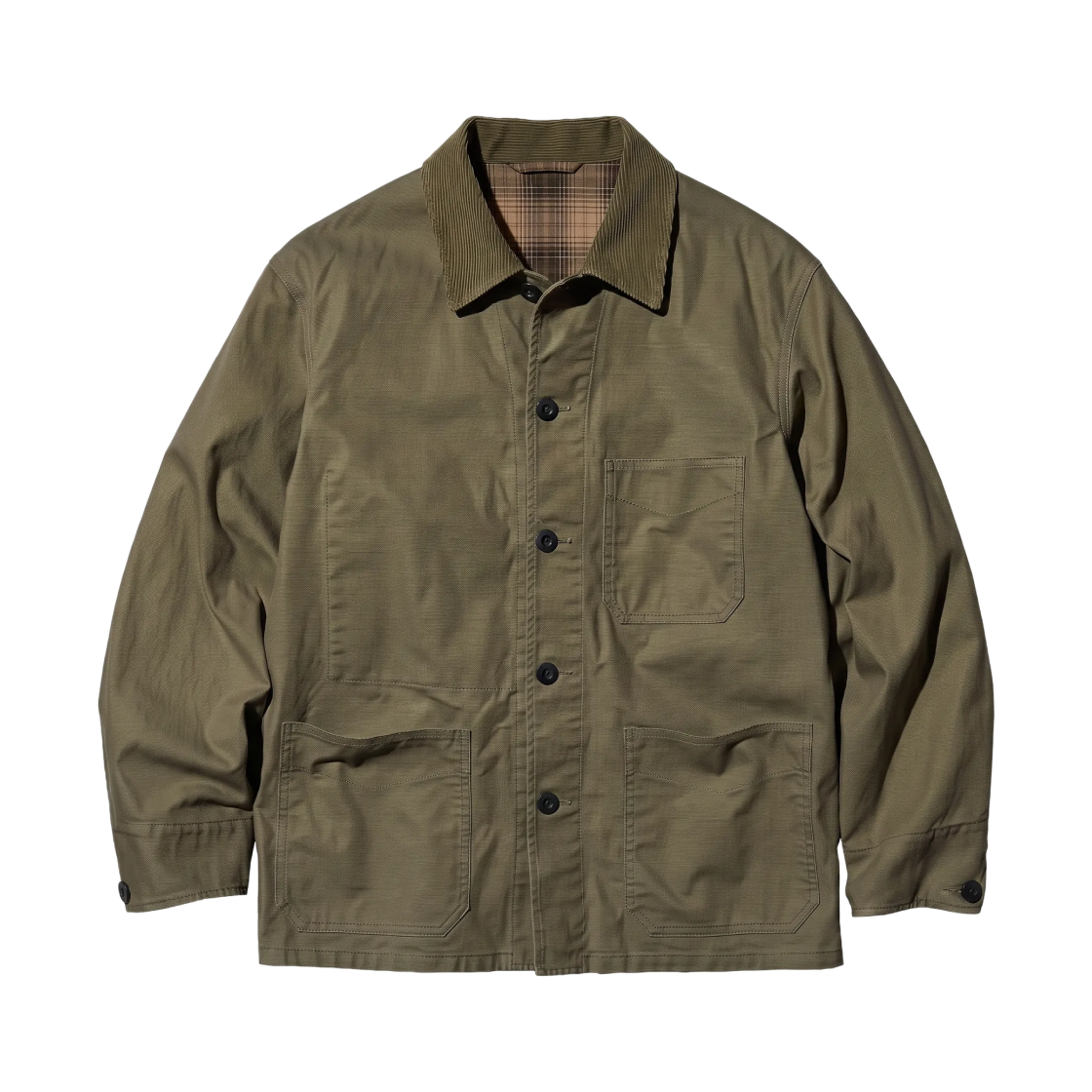 487688-56 Uniqlo Coverall Olive