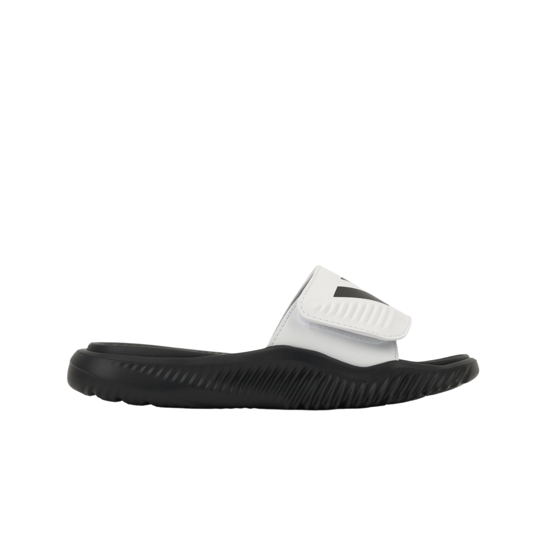 JP5436 Adidas Alpharesponse 1.0 Slides Cloud White Core Black