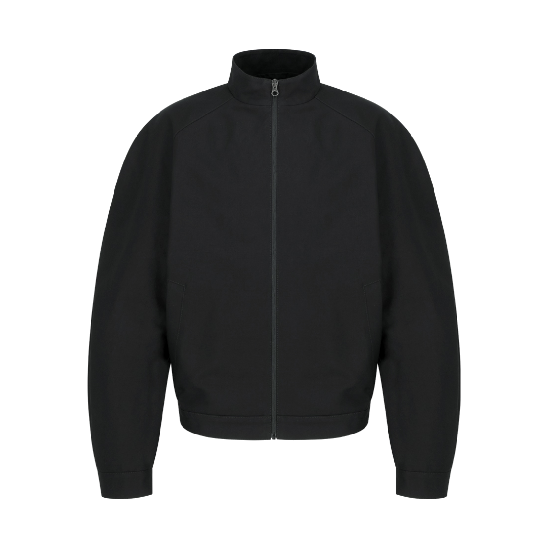 KM6DOTBAM40BK Amomento Cotton Curved Jumper Black - 26FW