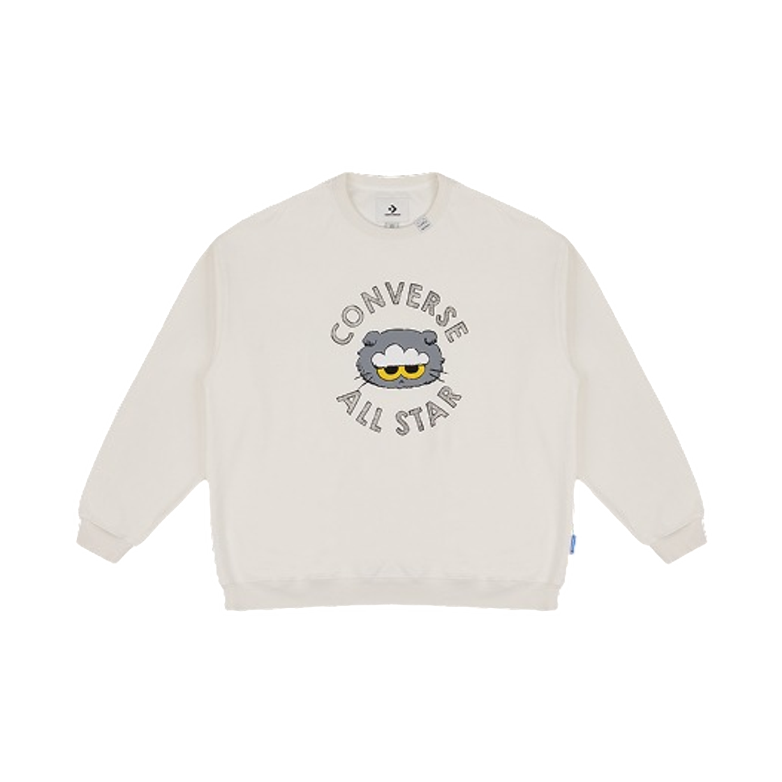 컨버스 x 조앤프렌즈 크루넥 탑 에그렛(Converse x Zo&Friends Crewneck Top Egret) - 1