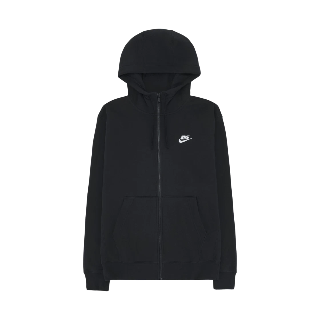 Nike Nike NSW Club Fleece Full Zip Hoodie Black - Asia · S