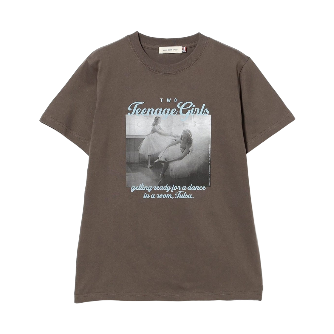 61-04-1706-545 (W) Ray Beams x Good Rock Speed Photo T-Shirt Charcoal Grey