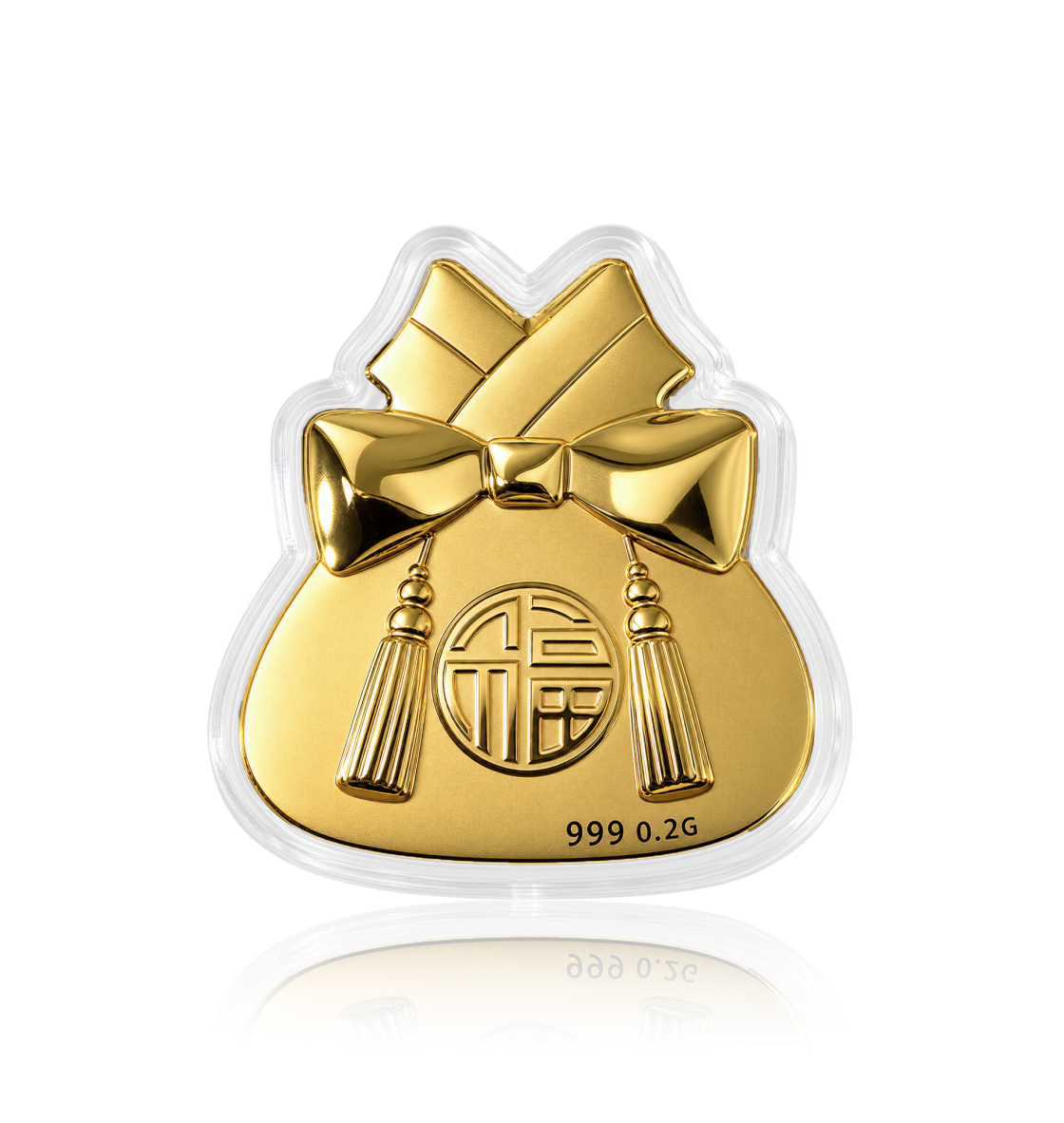 - International Standard Gold -Gold pouch bar 0.2g