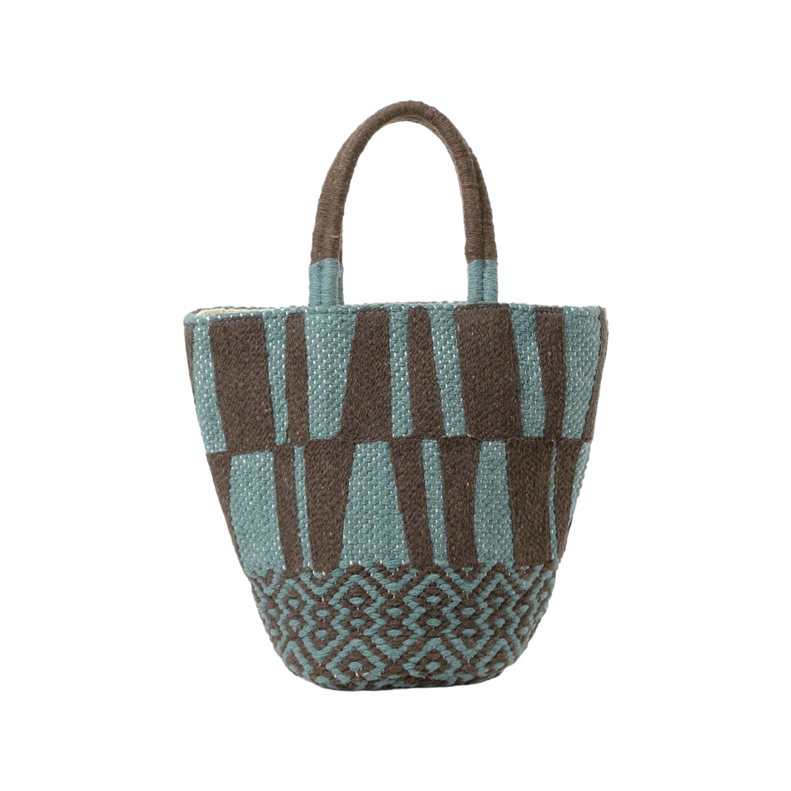 61-61-2293-056 Ray Beams x Beej Embroidered Tote Bag Sax
