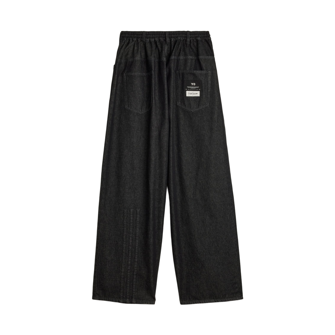 Y-3 데님 팬츠 블랙(Y-3 Denim Pants Black) - 2