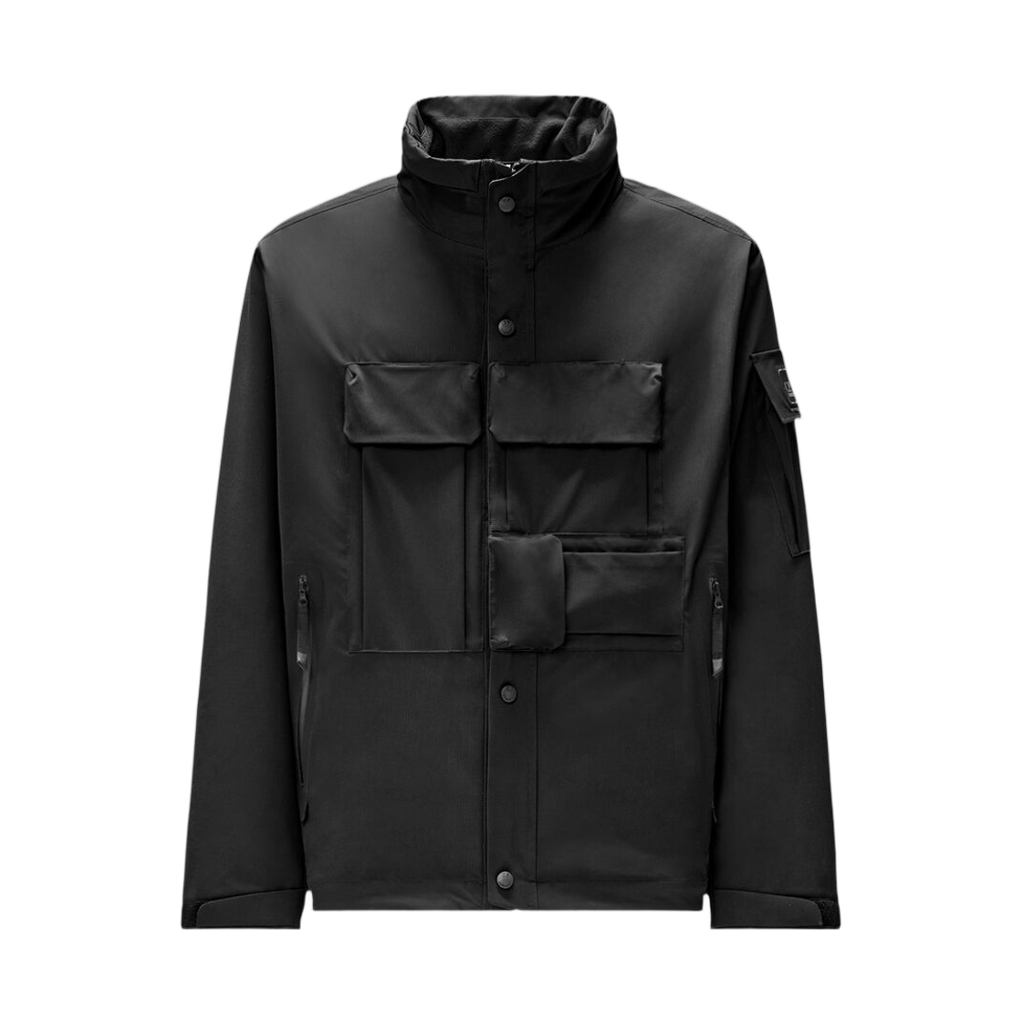21CLOW002A110739A999 C.P. Company Metropolis Series Micro-Tek (R) Hooded Jacket Black - 26FW