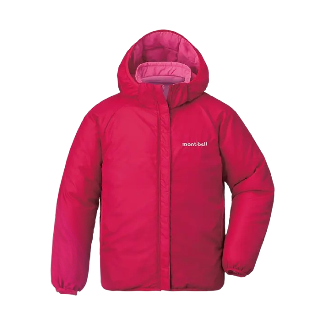 (키즈) 몽벨 써멀랜드 파카 라이트 푸시아 오페라((Kids) Montbell Thermaland Parka Light Fuchsia Opera) - 2