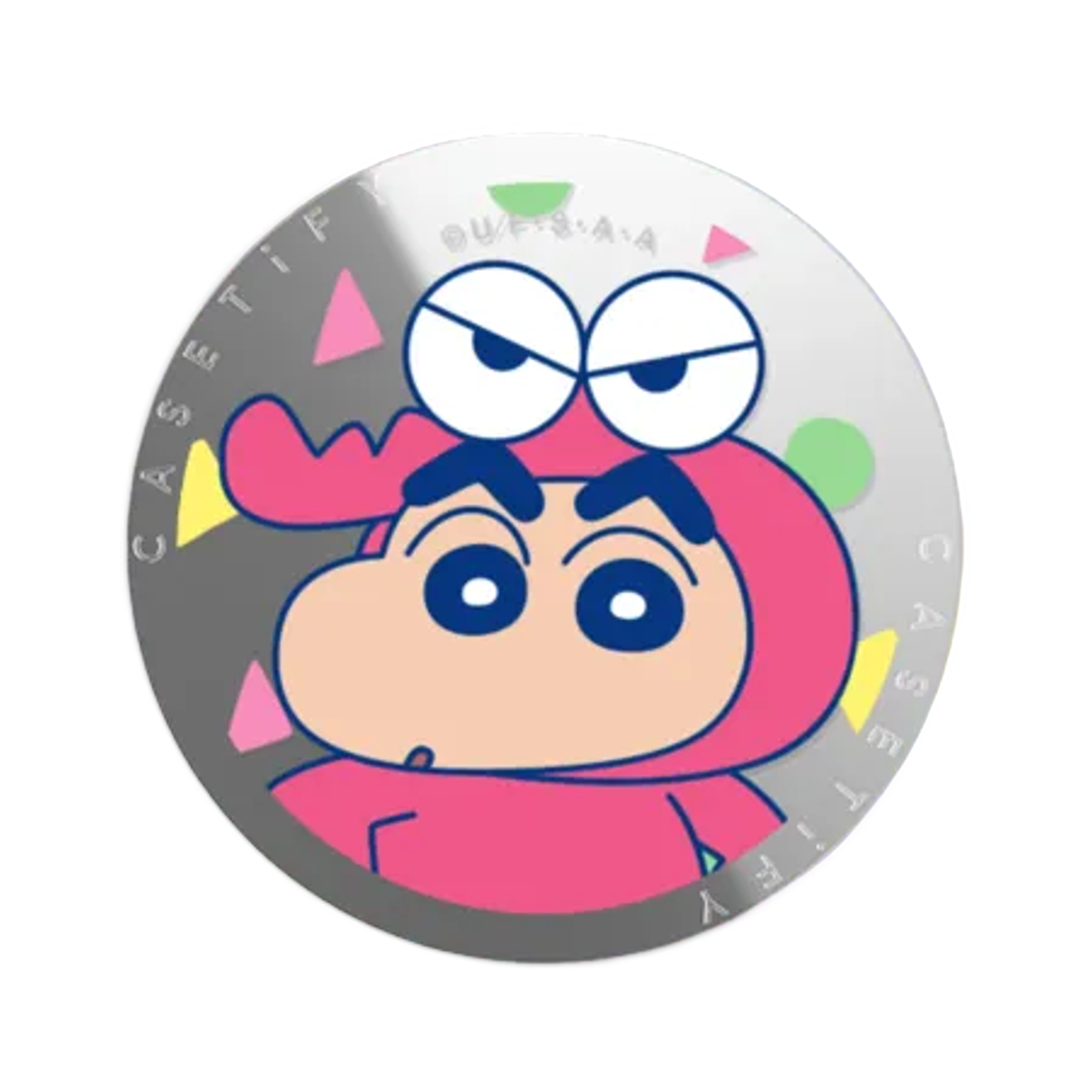 - Casetify x Crayon Shin-Chan Shinchan Waniyamasan Mirror Snappy Magsafe Grip Stand