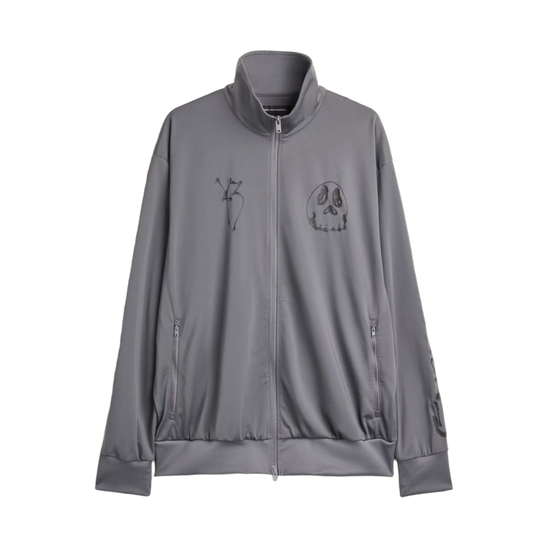 KW9237 Y-3 x Chito Graphic Track Top Grey Five