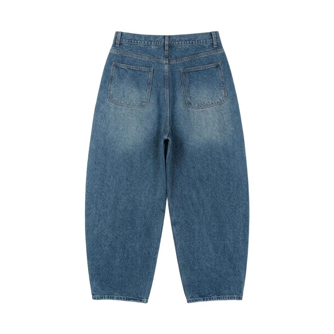 지크립 빈티지 워싱 슈퍼 벌룬 와이드 데님 팬츠 블루(GCLIP Vintage Washed Super Balloon Wide Denim Pants Blue) - 3