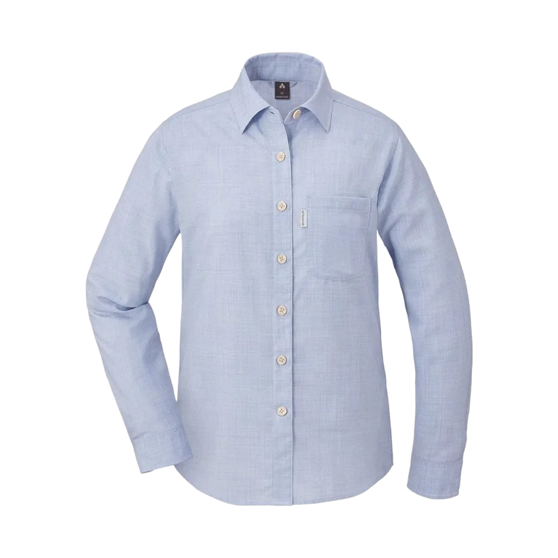 1114622 (W) Montbell Merino Wool Light Long Sleeve Shirt Lavender
