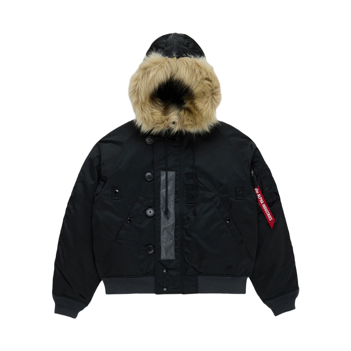 알파 인더스트리 N-2B 헤리티지 핏 파카 1950S 버전 블랙(ALPHA INDUSTRIES N-2B Heritage Fit Parka 1950S Version Black)