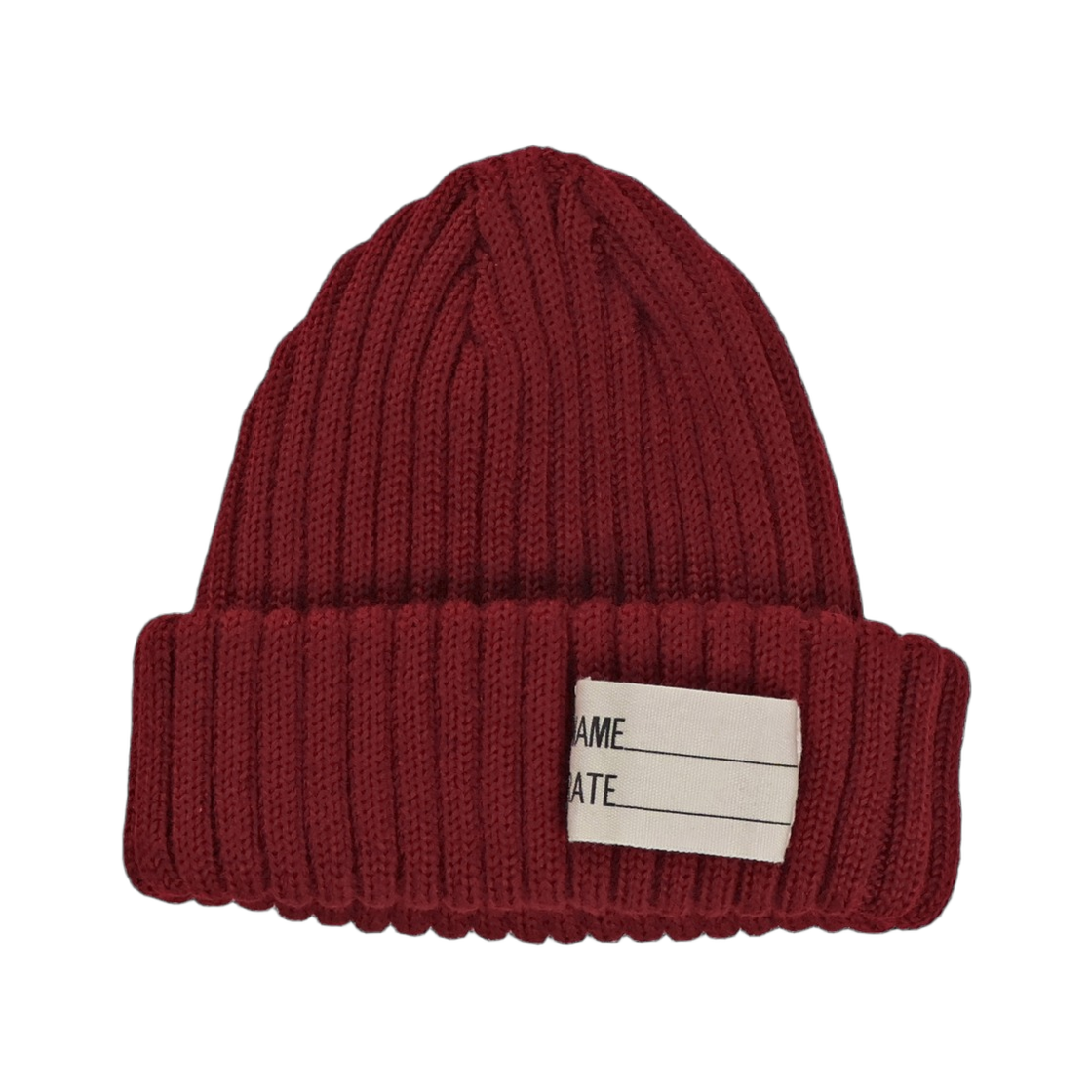 풀카운트 6263 US 네이비 울 워치 캡 보르도(Fullcount 6263 US Navy Wool Watch Cap Bordeaux) - 1