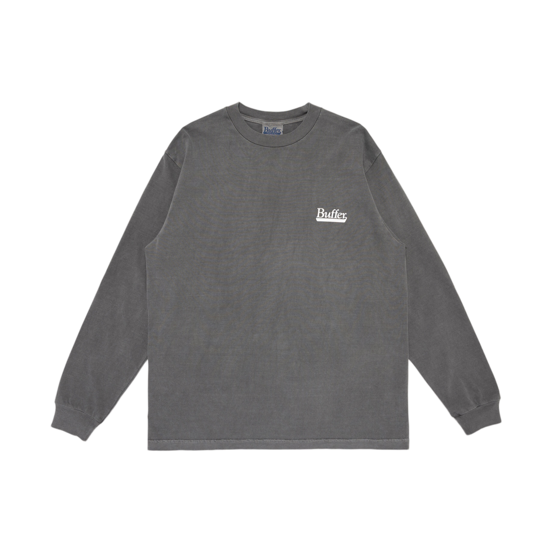 버퍼 롱슬리브 티셔츠 에러 롤 블랙(Buffer L/S T-Shirt Error Roll Black)
