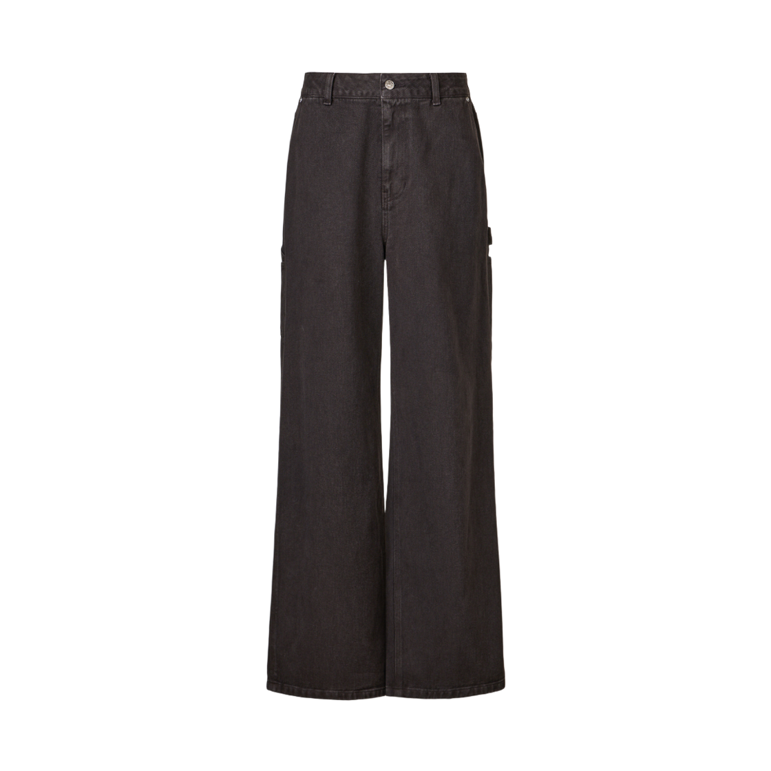 쿠메 유틸리티 다잉 카고 팬츠 다크브라운(KUME Men Garment-Dyed Utility Cargo Pants Dark Brown) - 2
