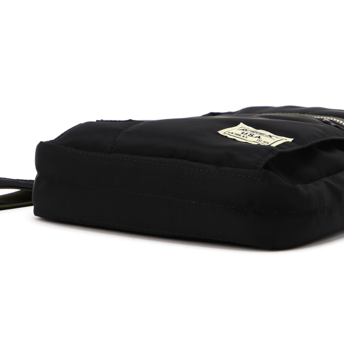 [예약배송] 아비렉스 플라이트 나일론 버티컬 숄더 백 블랙([예약배송] Avirex Flight Nylon Vertical Shoulder Bag Black) - 5