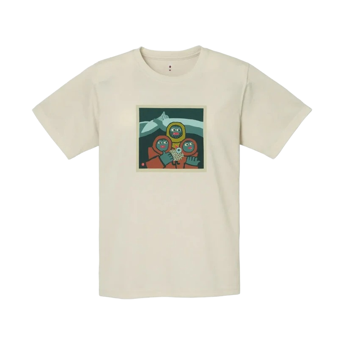1114775 Montbell Wickron Tooi Yama T-Shirt Ivory