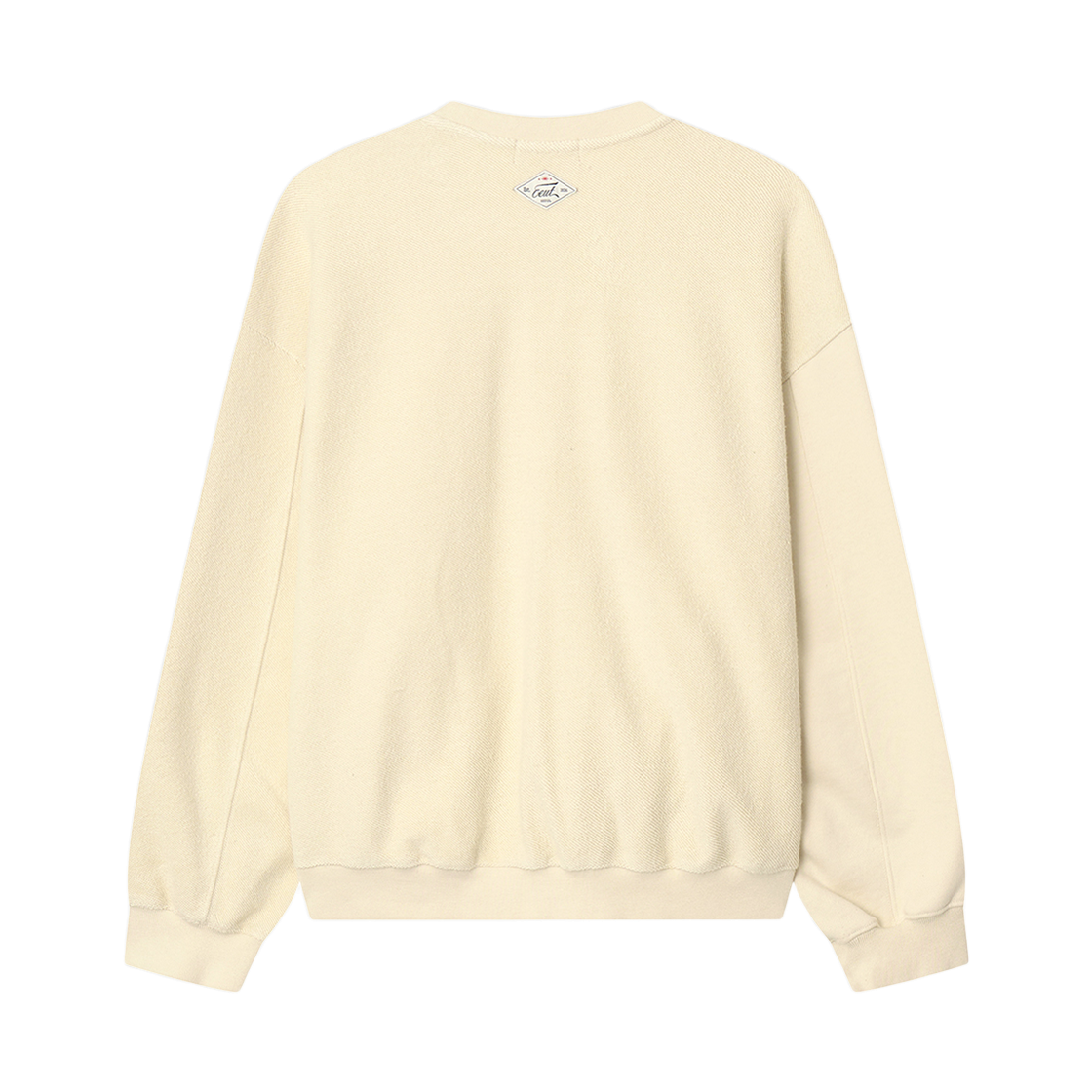 이우트 아플리케 스웻 집업 크림(EEUT Applique Sweat Zip Up Cream) - 2
