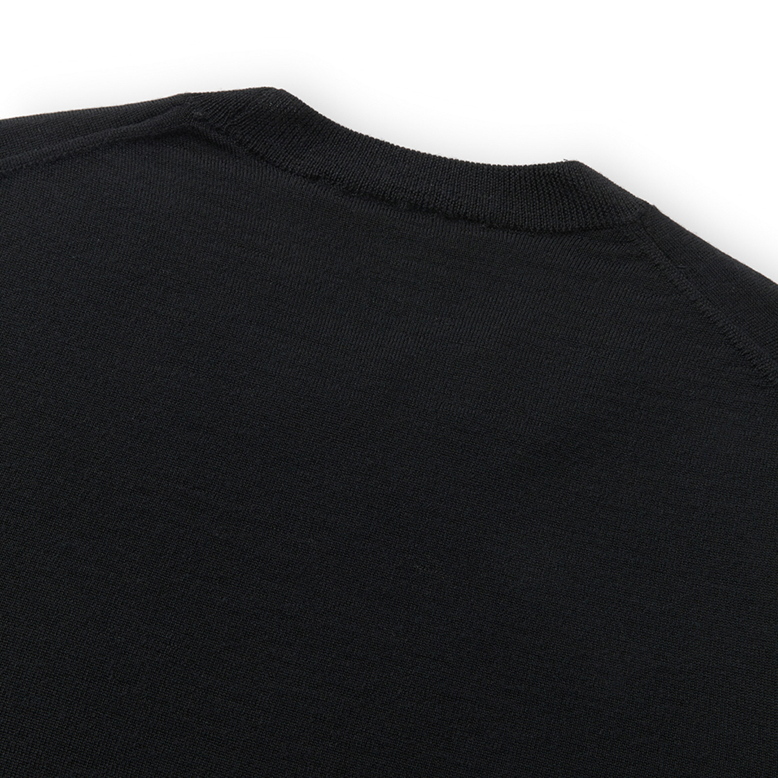 엠엠아이씨 오블리크 사이드 니트 블랙(MMIC Oblique Side Knit Black) - 6