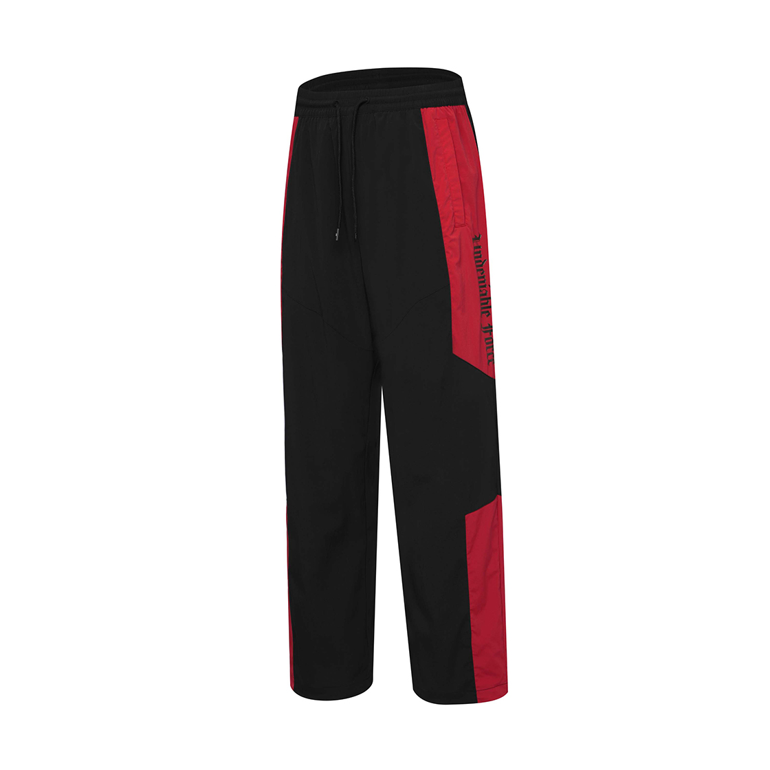 유에프씨 스포츠 고딕 컬러블록 오버핏 팬츠 레드(UFC SPORT Gothic Color Block Oversized Fit Pants Red) - 2