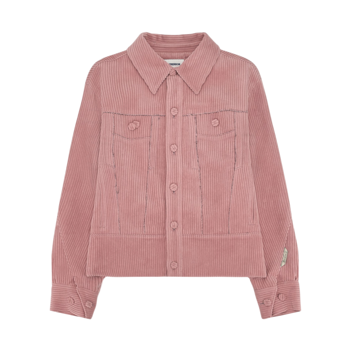 BMADFWJK1604PK (W) Ader Error Carid Trucker Jacket Pink