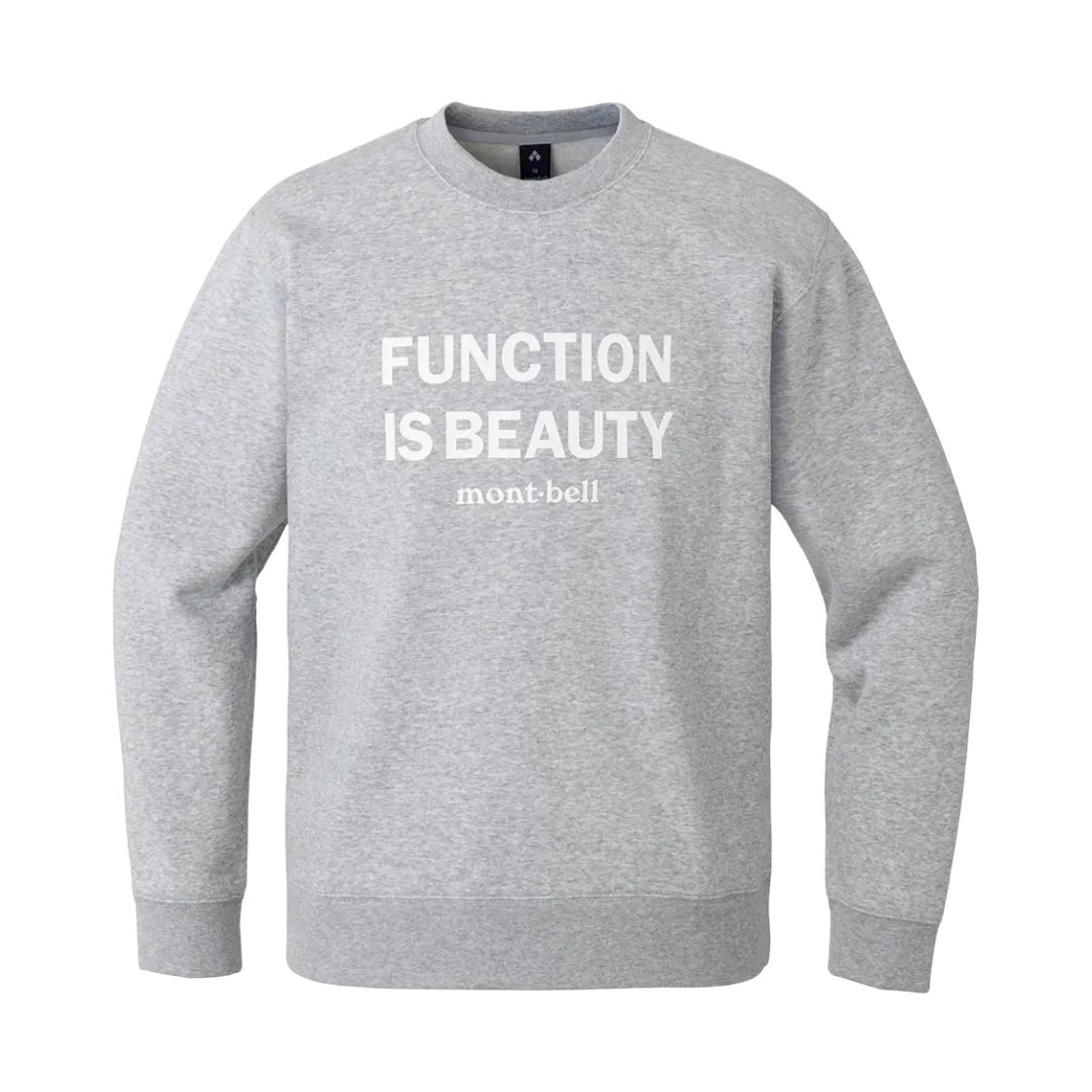 2104854 Montbell Cotton Sweatshirt #7 Light Gray