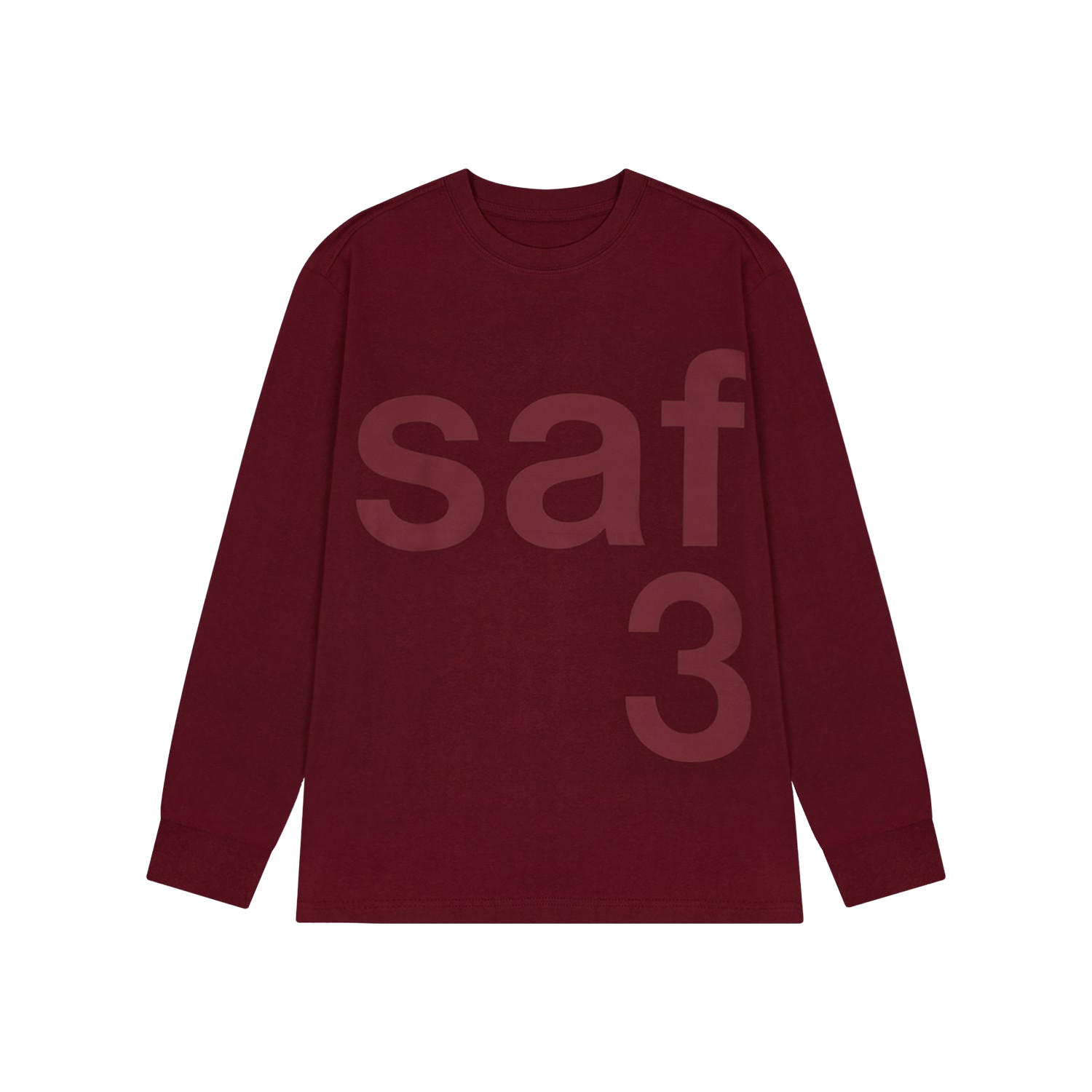 SCCFW00ULS004BUR [KREAM 단독] Safarispot Basic Safari Long Sleeve Burgundy