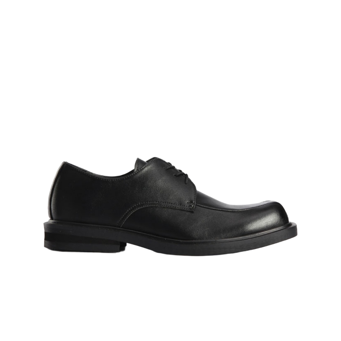 슬로우스텝 SP3201 조지 3홀 스퀘어 베이스 더비슈즈 블랙(SLOWSTEP SP3201 George 3 Eyelet Square Base Derby Shoes Black) - 2