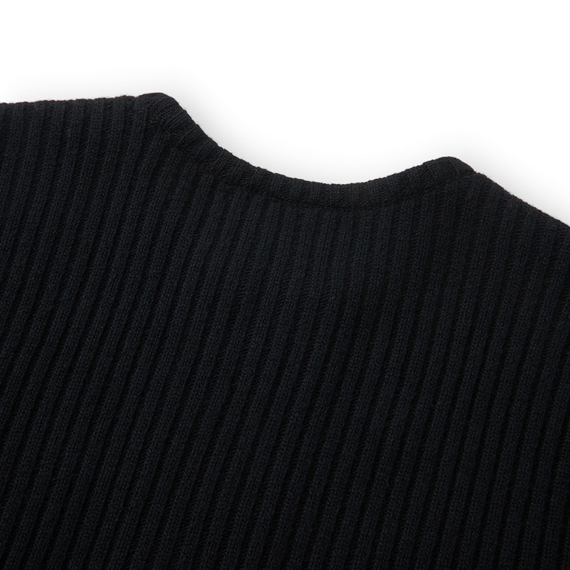엠엠아이씨 오티스 집 가디건 블랙(MMIC Otis Zip Cardigan Black) - 6