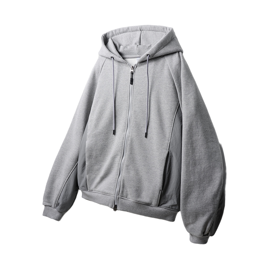 SOHD2478_gray_29 JEMUT Blend Curve Overfit Hood Zip up Gray SOHD2478