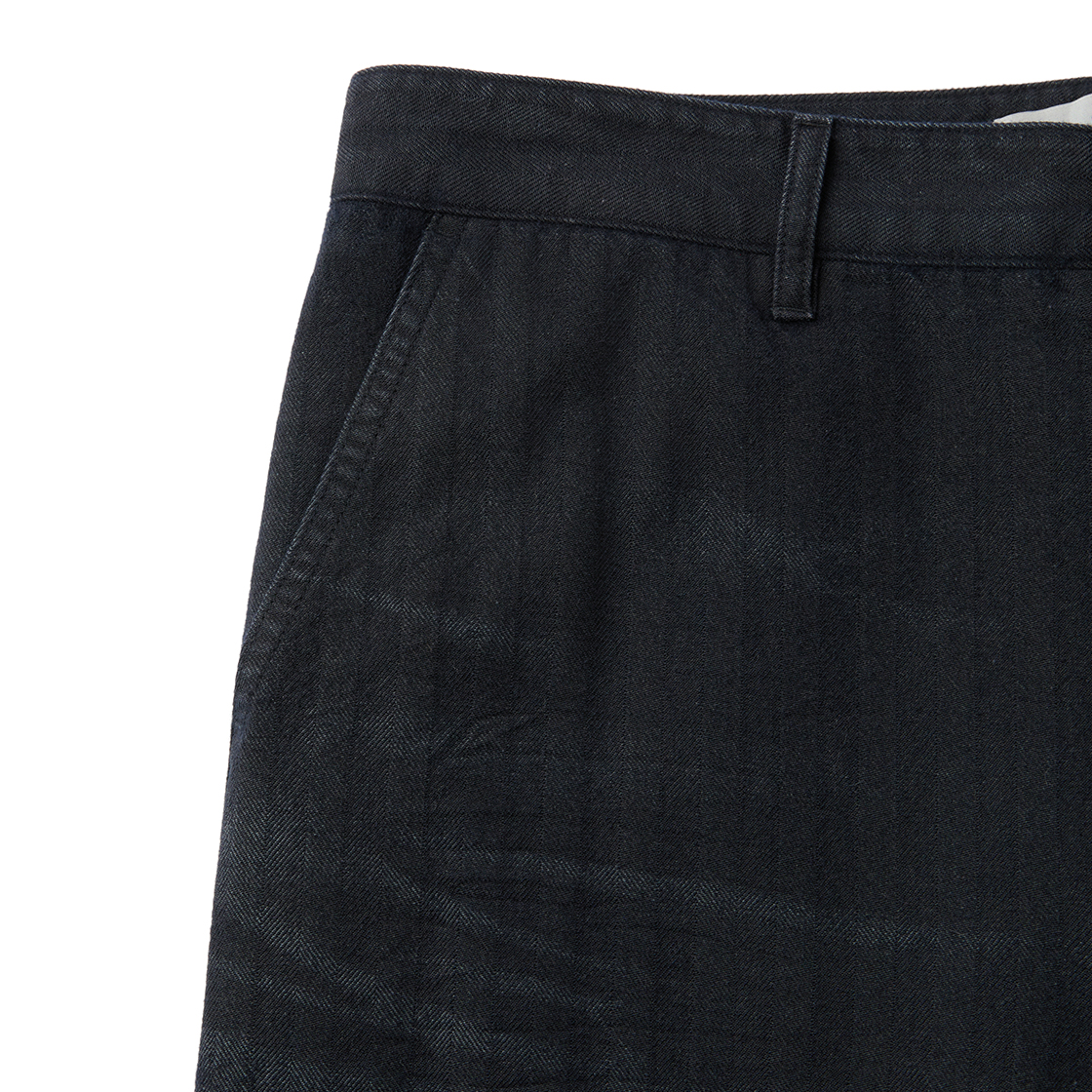 엠엠아이씨 릿지 헤링본 팬츠 네이비(MMIC Ridge Herringbone Pants Navy) - 3
