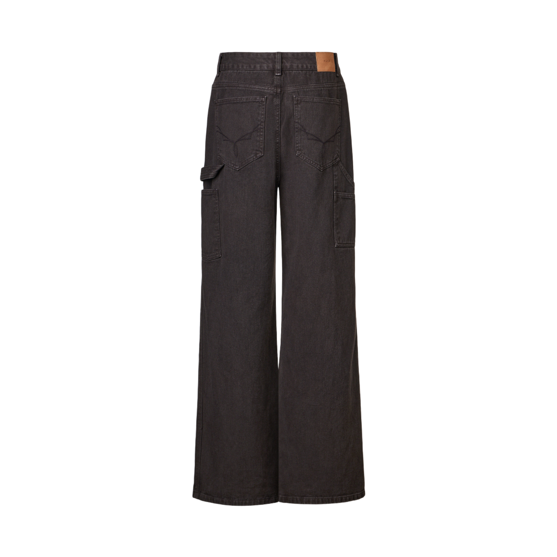 쿠메 유틸리티 다잉 카고 팬츠 다크브라운(KUME Men Garment-Dyed Utility Cargo Pants Dark Brown) - 3
